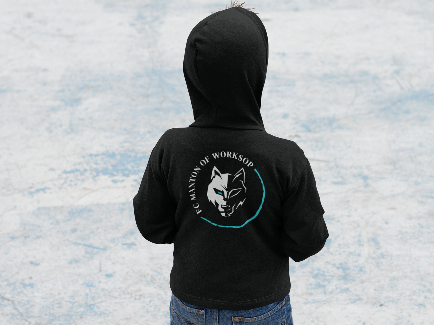 Wolfpack Kids Logo Luxury Hoodie