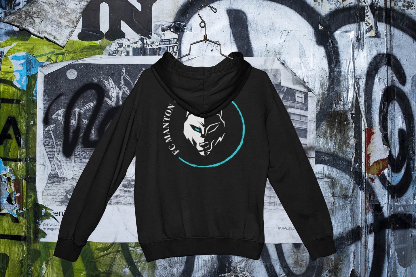 Wolfpack Adult Logo Luxury Hoodie